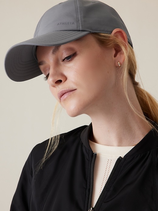1 of 8 showing, with the color Coastline Blue of product Athleta Cap