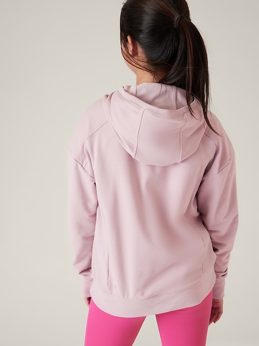 Image number 2 showing, Athleta Girl RetroChill Oversized Hoodie