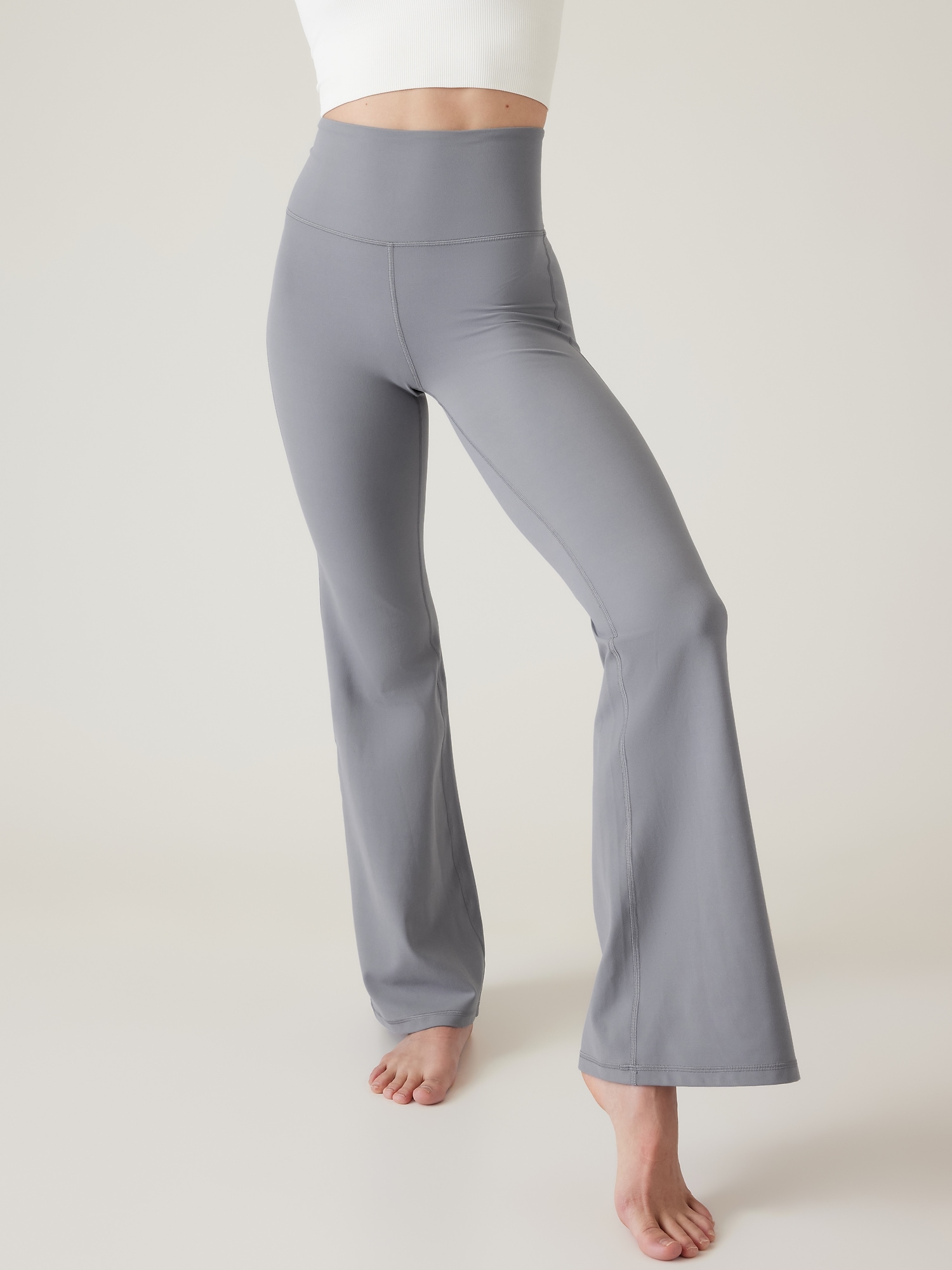 ATHLETA Elation Flare Pant Size XSP XS Petite Navy #981683 Yoga Workout