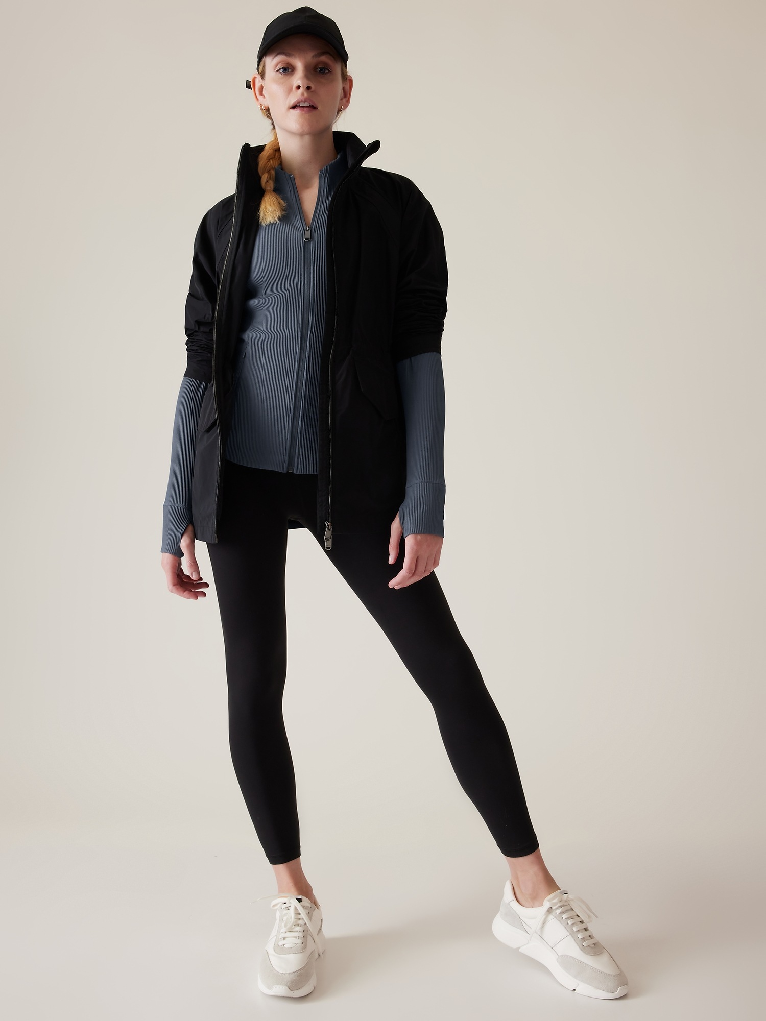 Salutation Ribbed Jacket Athleta
