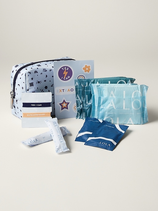 Image number 1 showing, GIRL ON-THE-GO PERIOD KIT by LOLA