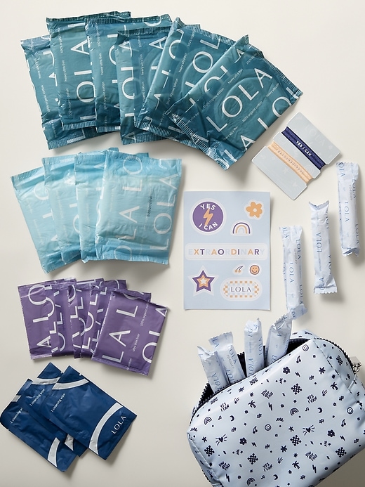 Image number 3 showing, GIRL ON-THE-GO PERIOD KIT by LOLA