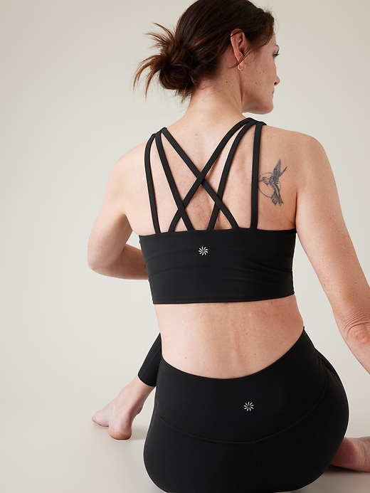 Image number 1 showing, Conscious Strappy Crop Bra A&#45C
