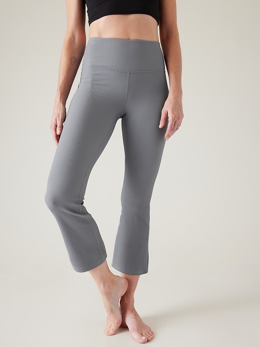 Athleta Elation Rib Crop Flare. 1