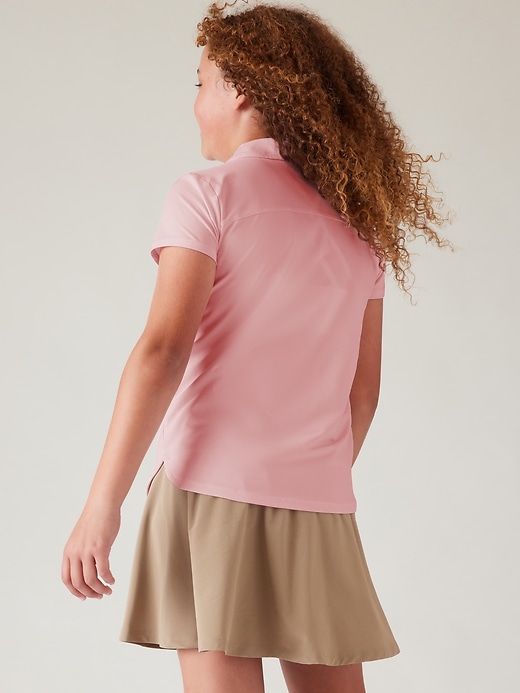 Image number 3 showing, Athleta Girl School Day Polo