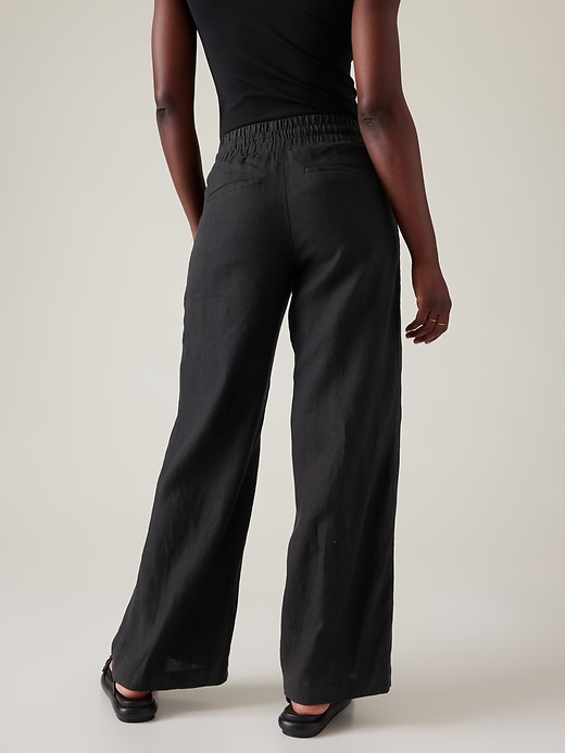 Image number 3 showing, Cabo Linen Wide Leg Pant