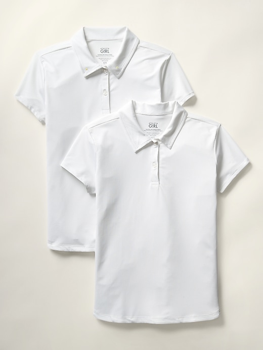 Image number 1 showing, Athleta Girl School Day Polo 2-Pack