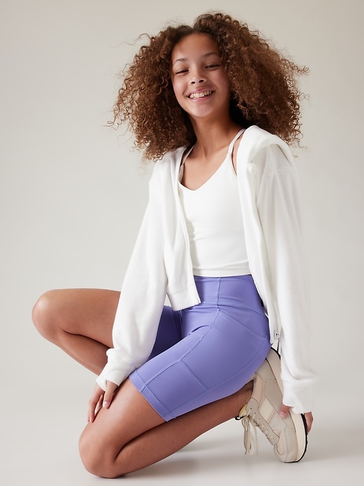 Athleta padded bike discount shorts