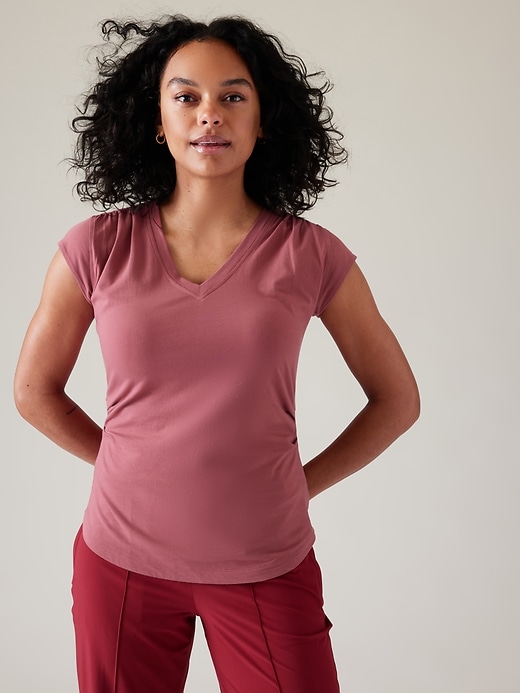 Athleta Outbound V&#45Neck Tee. 3