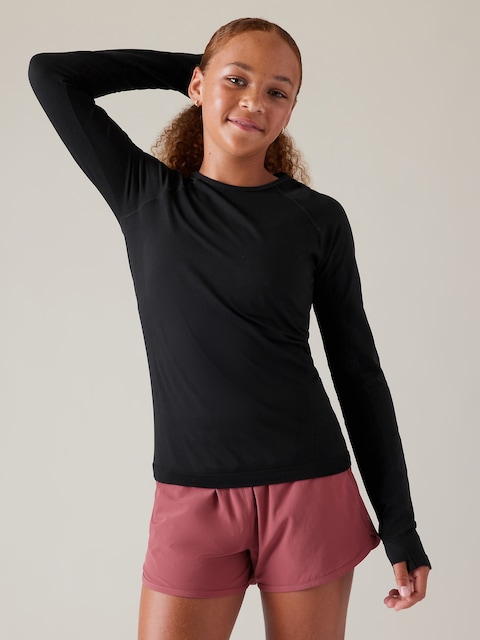 Athleta Girl Power Up Seamless Top