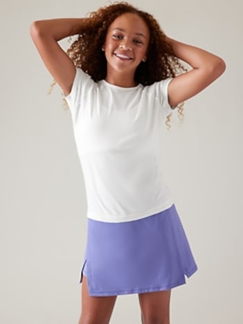 Athleta Girl Power Up Seamless Regular Length Tee