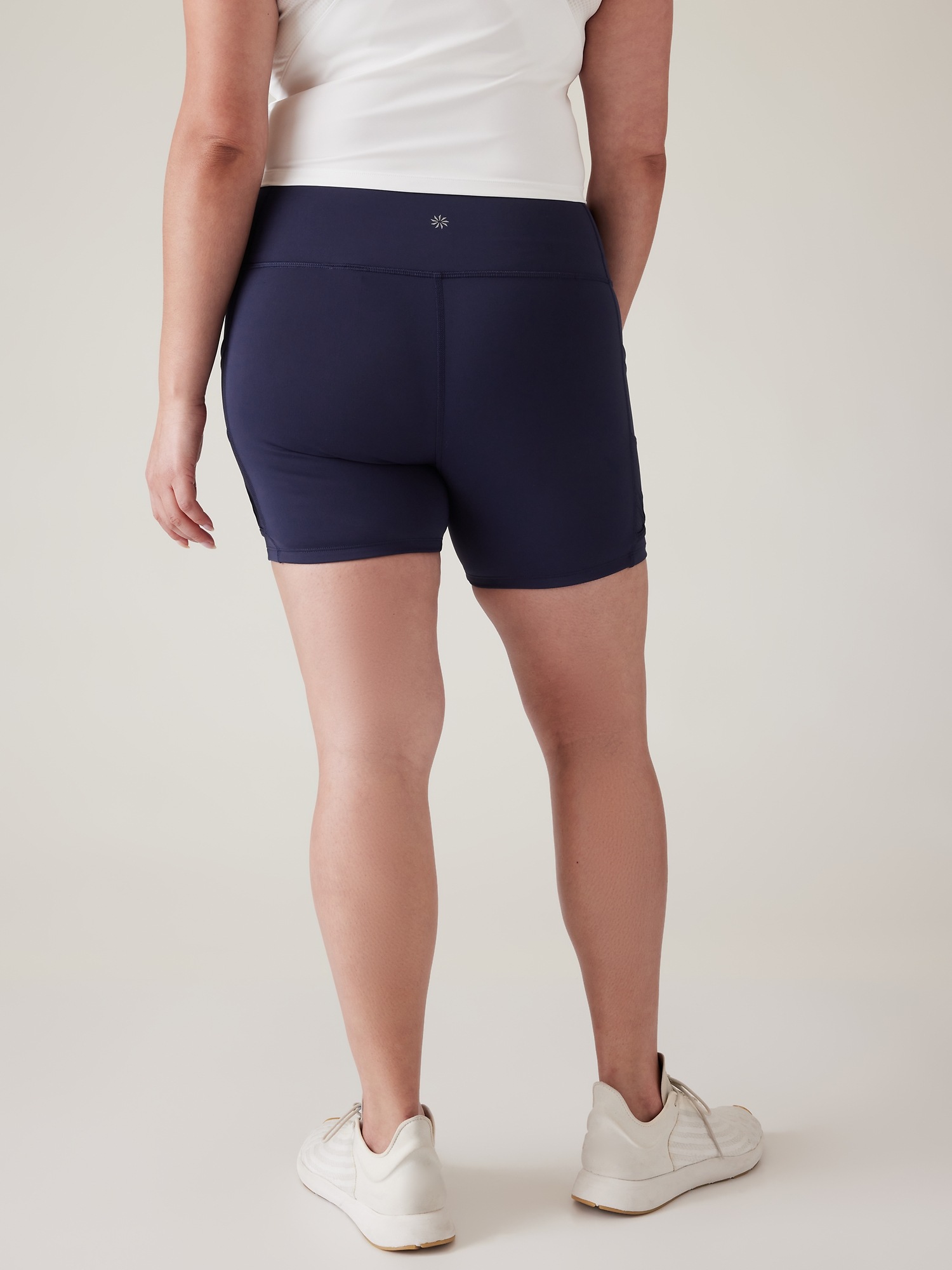 athleta printed running free short 3.5