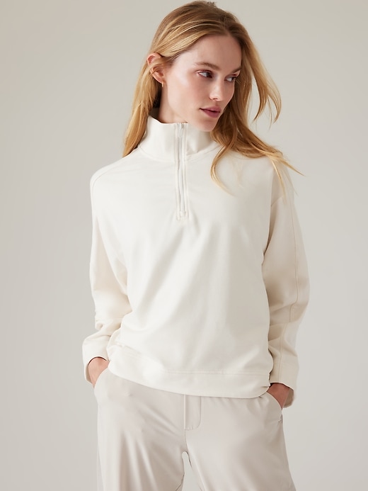 Image number 1 showing, Retroterry 1/4 Zip Sweatshirt