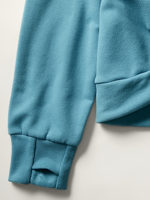 Image number 5 showing, Athleta Girl Retroplush Twist Sweatshirt