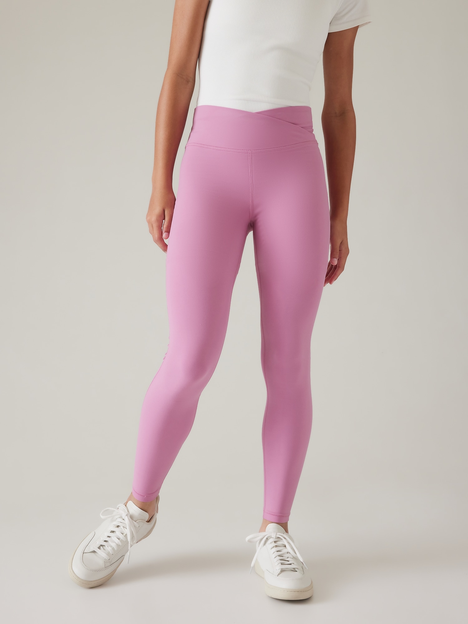 Athleta Leggings Women's Large Pink Transcend Stash Tight Casual Yoga Gym  Dance : r/gym_apparel_for_women