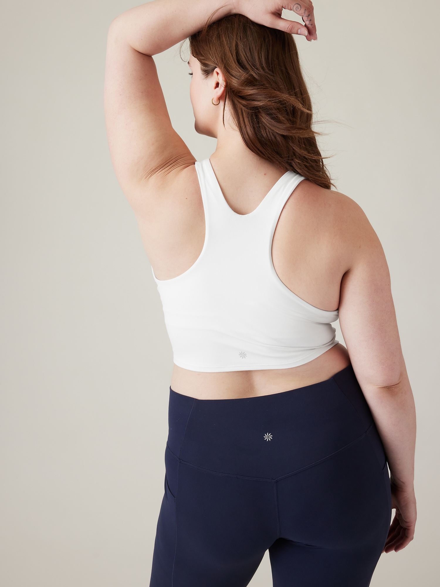 Loving the new 7/8 ribbed joggers!! Wearing the like a cloud bra