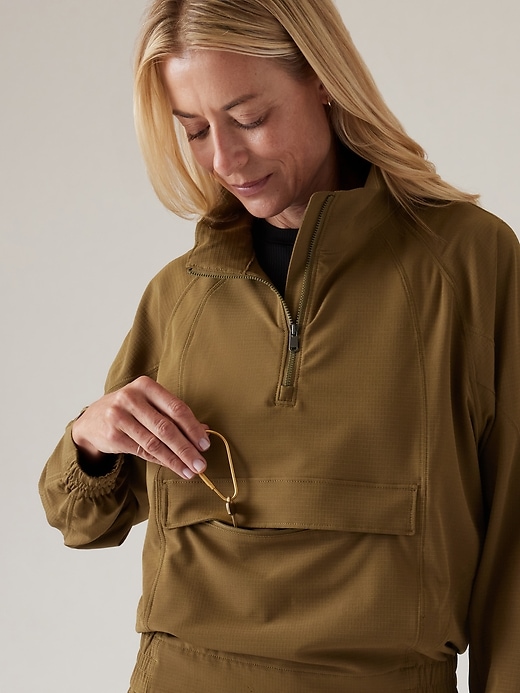 2 of 8 showing, with the color Acacia Olive of product Boundless Popover