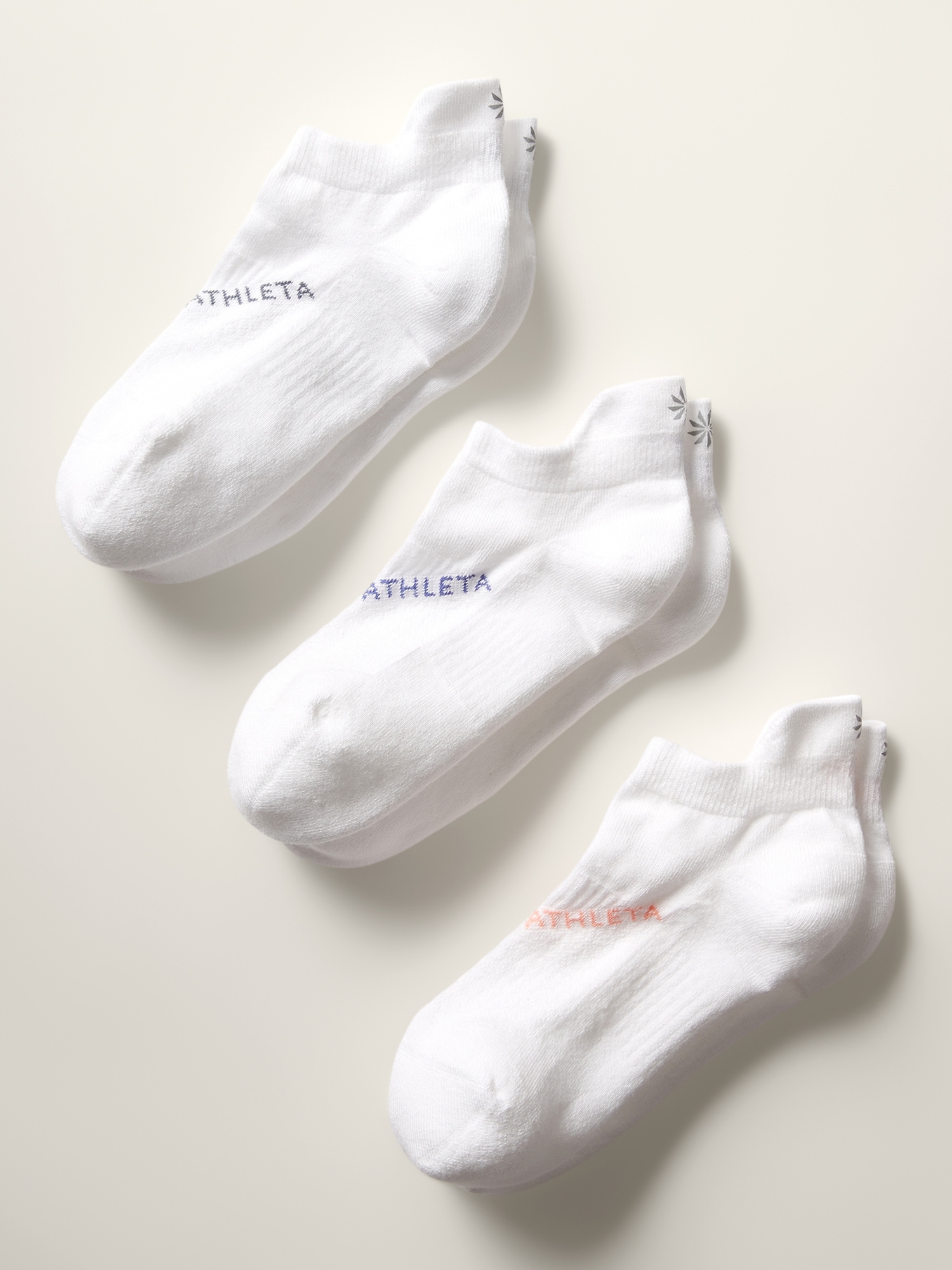 Athleta Everyday Ankle Sock 3-pack In White