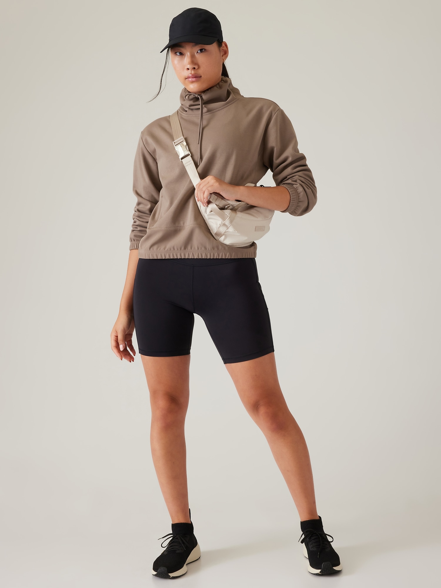 Triumph Hybrid Funnel Neck Sweatshirt