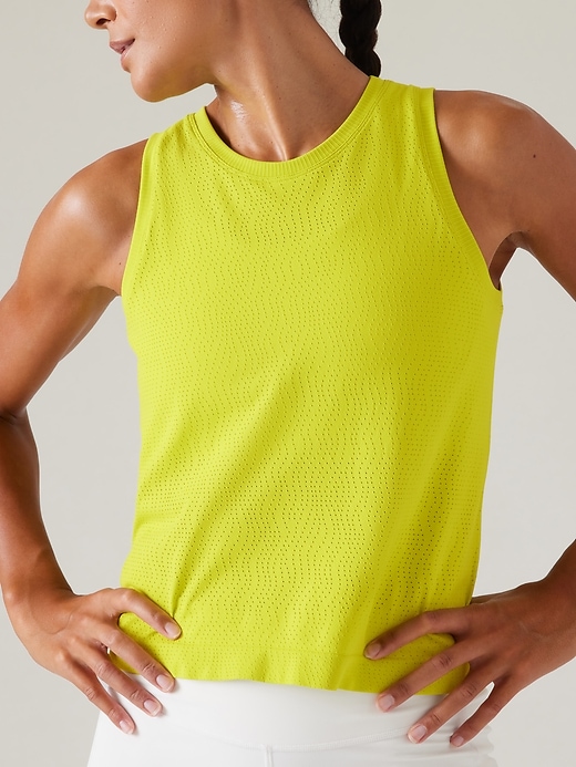 Image number 6 showing, Ether Seamless Mesh Tank