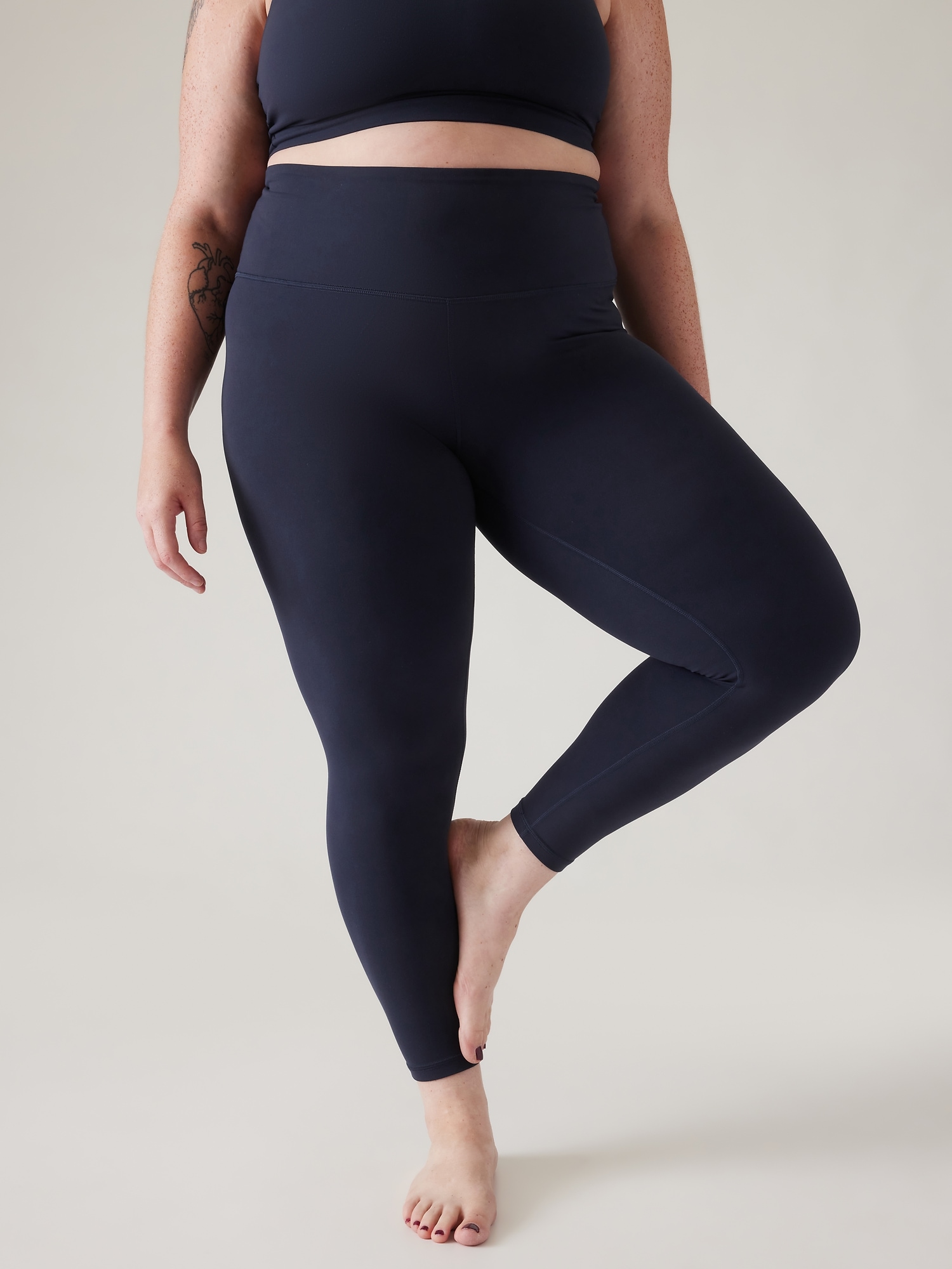 Elation Ultra High Rise Shimmer Tight In Powervita™