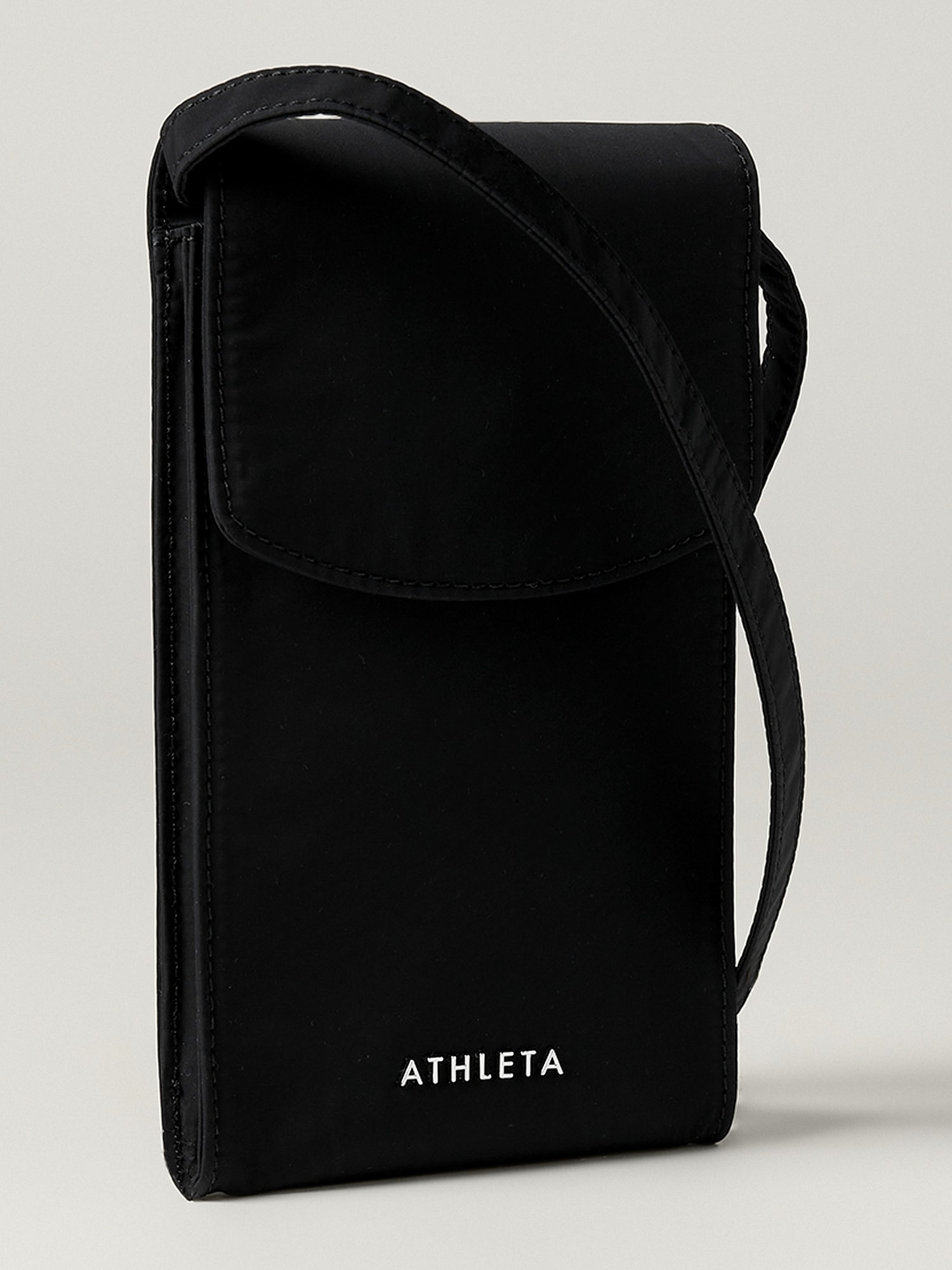 Athleta All About Phone Crossbody Bag In Black