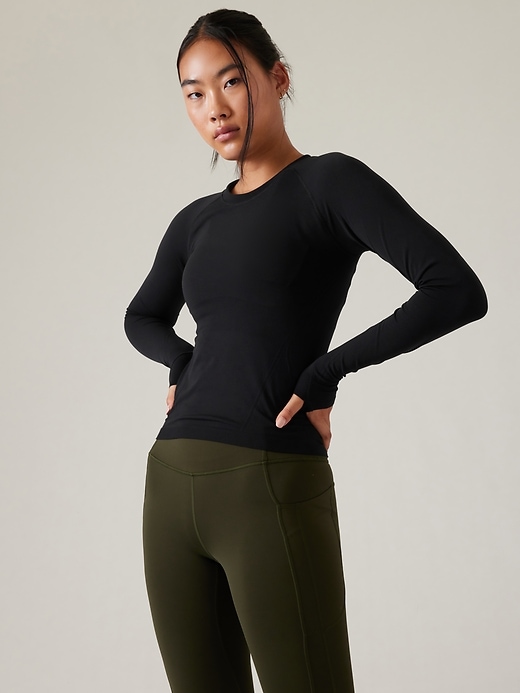 Image number 1 showing, Momentum Seamless Sport Length Top