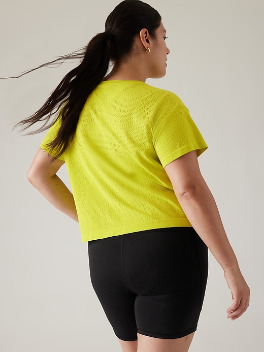 Image number 6 showing, Ether Seamless Mesh Tee