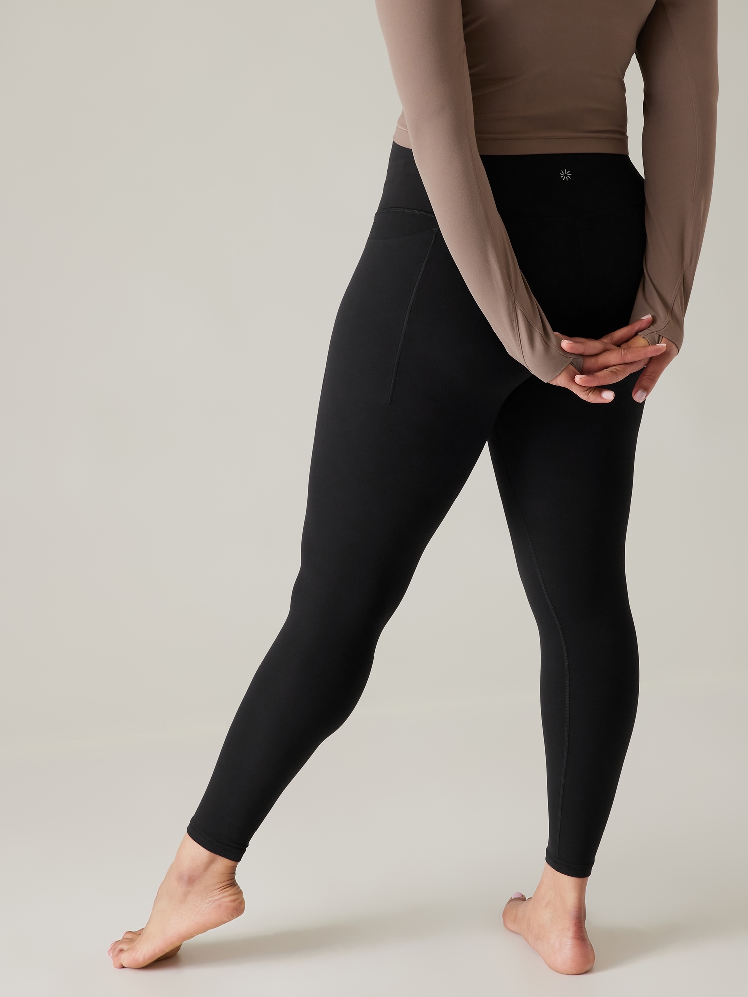 Athleta Victorian Berry Luxe Mesh 7/8 Tight Yoga Pant #631865 NEW