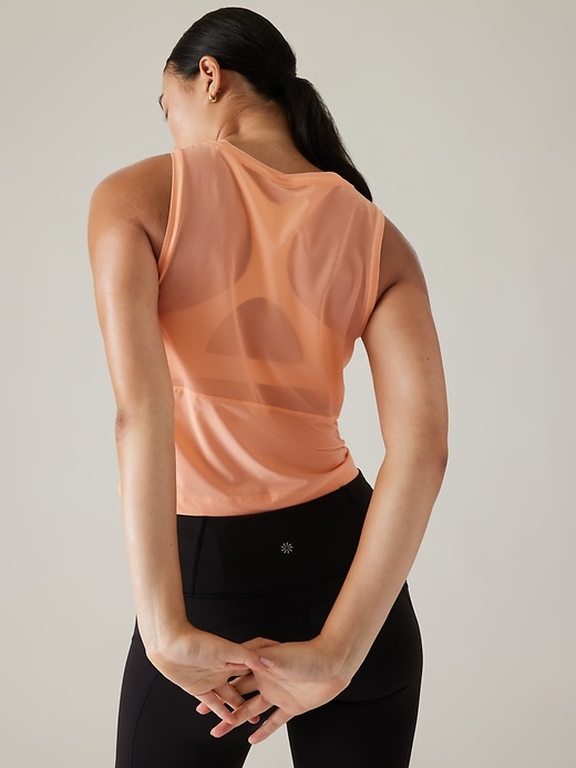 2 of 8 showing, with the color Foxglove Peach of product Ultimate Muscle Tank