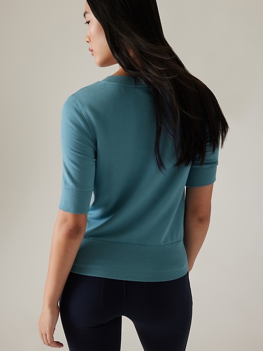 2 of 8 showing, with the color Skylark Blue of product Step Forward Sweatshirt Tee