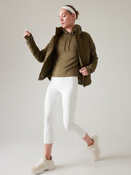 2 of 8 showing, with the color Acacia Olive of product Seasoft Hoodie Sweatshirt