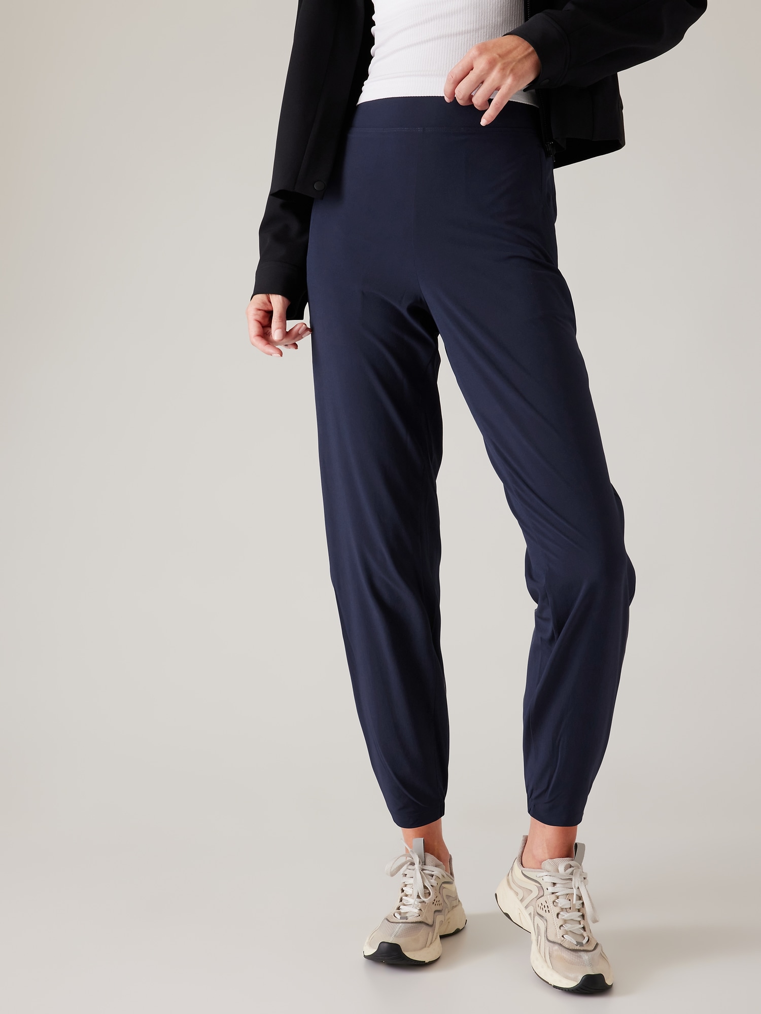 Athleta Brooklyn Heights High Rise Jogger In Navy