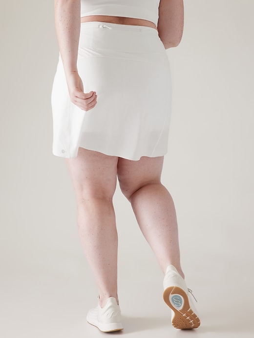 Buy Women's Gym Dri-fit Athleta Skorts With Underwear Covered (White,  Medium) Online at desertcartSeychelles