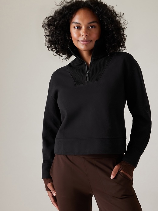 Image number 1 showing, Retroplush Revive Half Zip Sweatshirt