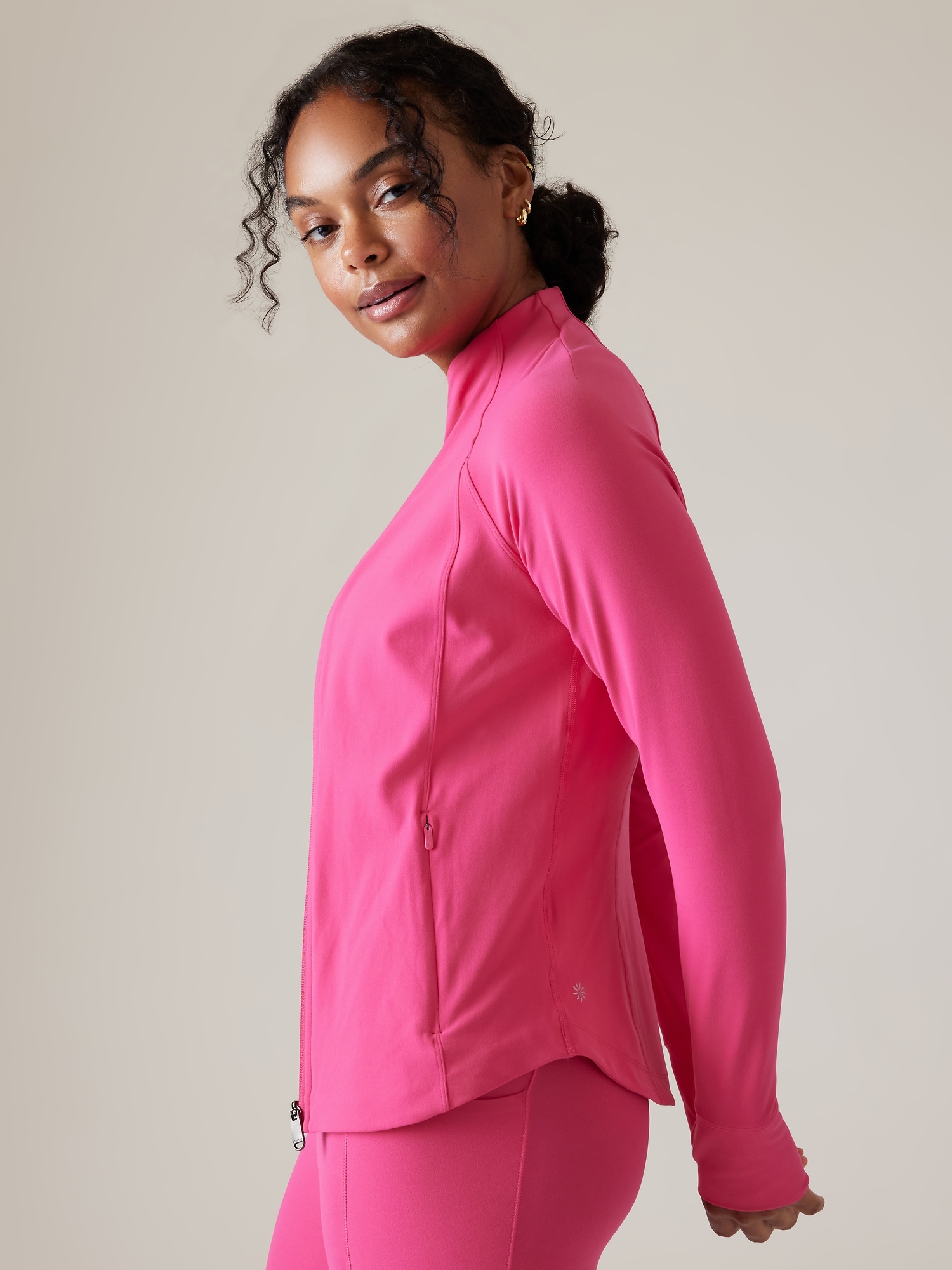 Athleta salutation online jacket