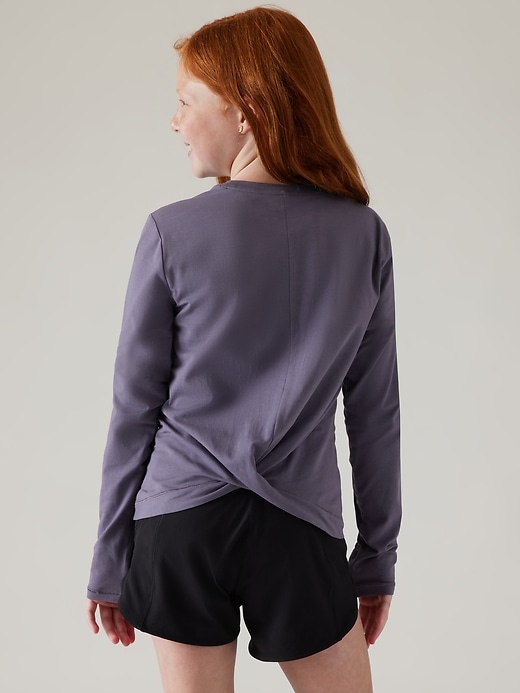 Image number 1 showing, Athleta Girl Perfect Twist Top