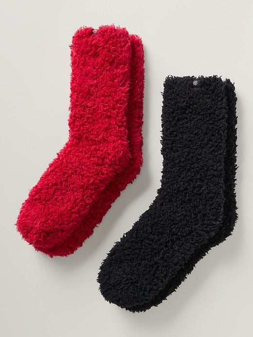View large product image 1 of 2. Athleta Girl Cuddle Up Sock 2-Pack