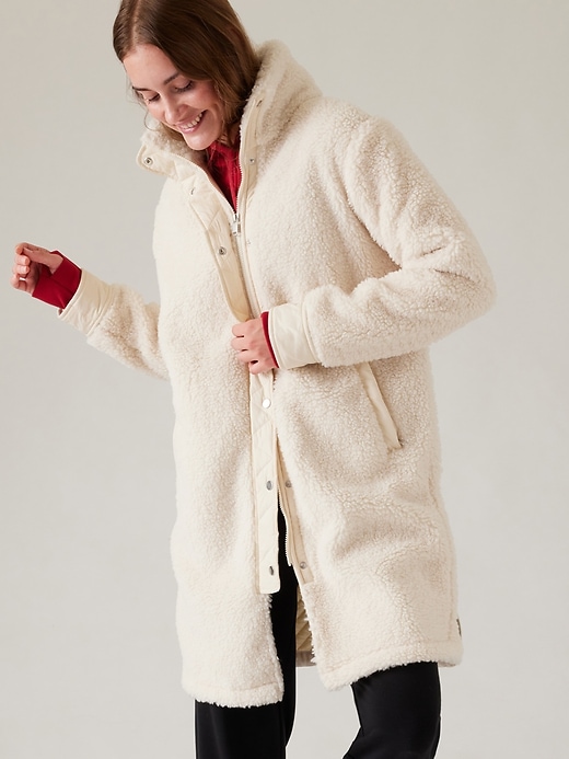 Image number 1 showing, Cozy Day Hybrid Coat