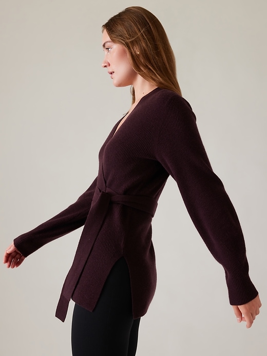 Image number 4 showing, Alpine Wrap Sweater