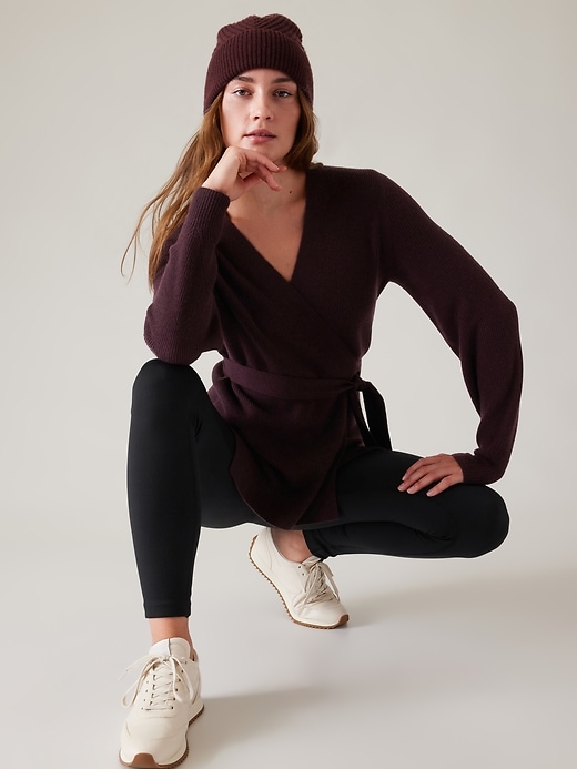 Image number 6 showing, Alpine Wrap Sweater