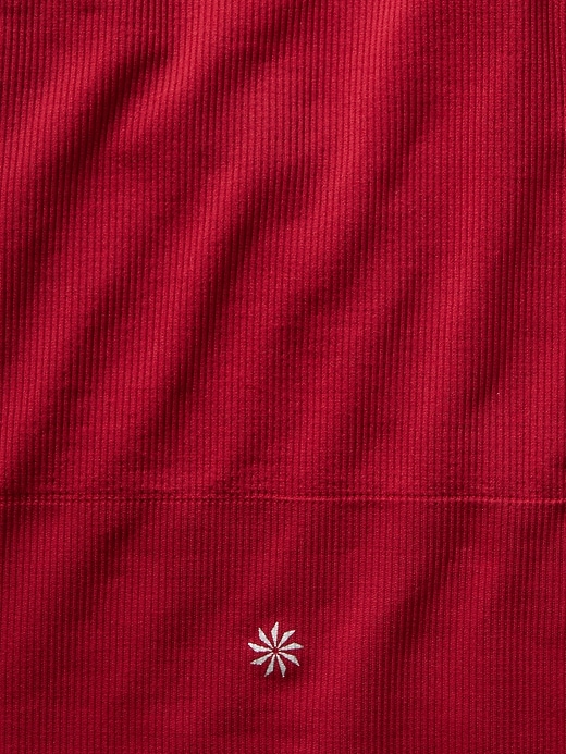 2 of 8 showing, with the color Clover Berry of product Aurora Seamless Crop Rib Tank