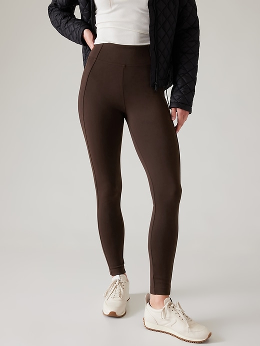 1 of 8 showing, with the color Toasted Brown of product Delancey Skyline High Rise Legging
