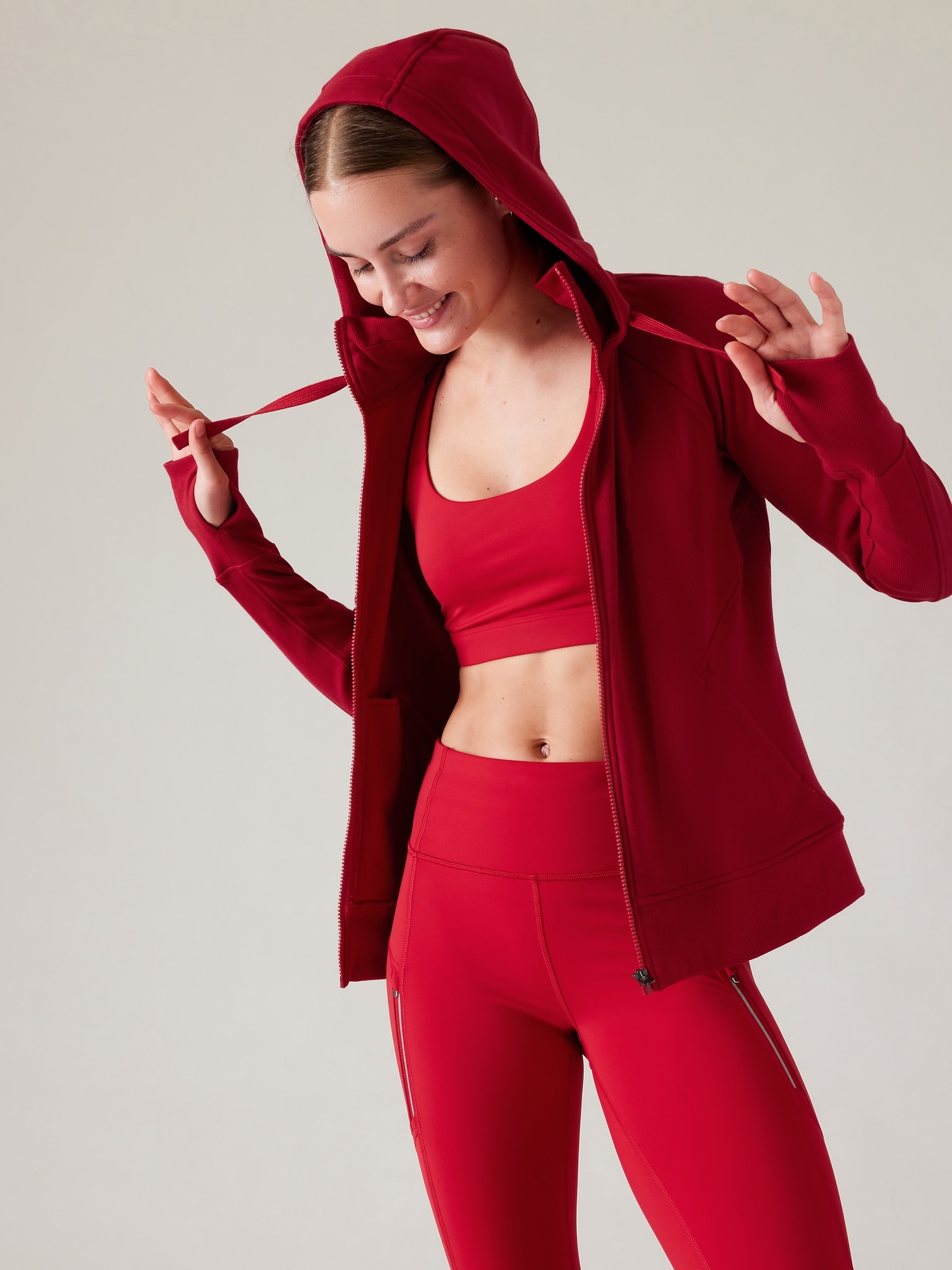 Athleta triumph 2025 long hoodie