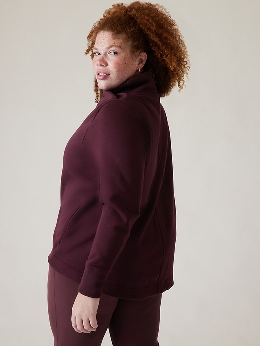 Image number 8 showing, Cozy Karma Twist Neck Sweatshirt