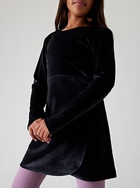 View large product image 5 of 5. Athleta Girl Chit Chat Long Sleeve Dress