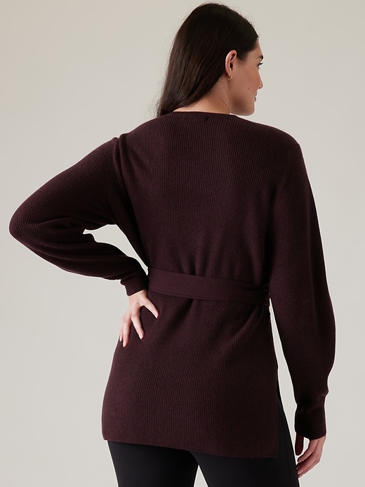 Image number 8 showing, Alpine Wrap Sweater