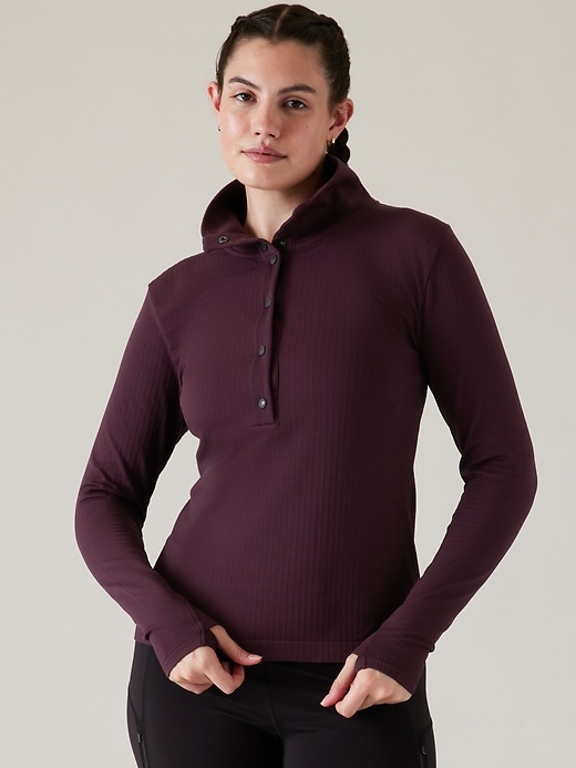 Image number 5 showing, Flurry Seamless Henley