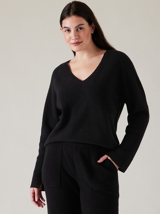 Image number 5 showing, Felicity Cozy V&#45Neck Sweater