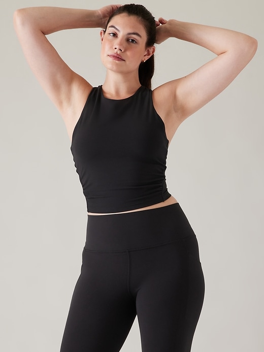 Image number 7 showing, Conscious Twist Crop Bra A-C